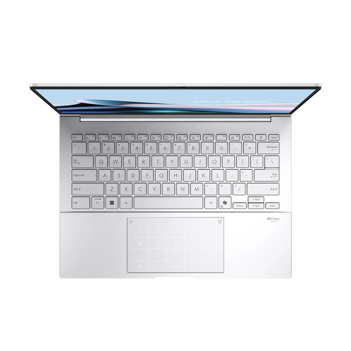 Лаптоп ASUS Zenbook 14 UX3405CA-ST1097W, 14" OLED 2880x1800 120Hz, Intel Core Ultra 7 255H, 16GB LPDDR5X, 1TB SSD, Win 11 Home -