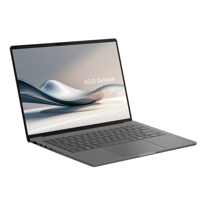 Лаптоп ASUS Zenbook A14 UX3407QA-QD306W, 14" OLED 1920x1200, Snapdragon X X1 26 100, 32GB LPDDR5X, 1TB SSD, Win 11 Home - 90NB15