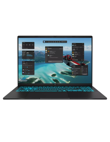 Лаптоп ASUS V16 V3607VM-RP107, 16" IPS 1920x1200 144Hz, Intel Core 7 240H, RTX 5060 8GB, 16GB DDR5, 1TB SSD, без ОС - 90NB16K1-M