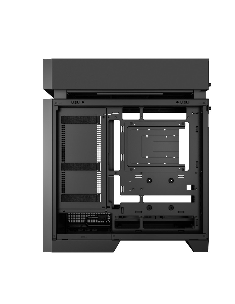 Кутия за компютър DeepCool CL660, ATX Middle Tower, Split-Chamber, 2x120mm ARGB, Tempered Glass - R-CL660-BKNNA0-G-1 - 5