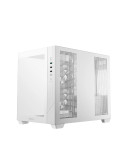 Кутия за компютър DeepCool CG330 3F WH, Mini Tower mATX, Tempered Glass, 3x120mm ARGB Вентилатори, Водно охлаждане до 360mm - R-