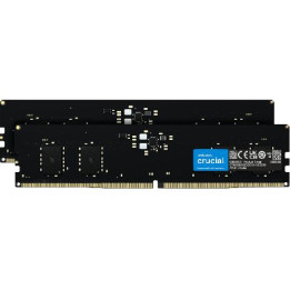 RAM памет Crucial 16GB(2x8GB) 5600MHz DDR5 UDIMM CL46 - CT2K8G56C46U5 - 1