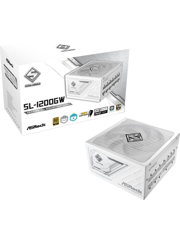 Модулно захранване ASROCK SL-1200GW, 1200W, 80 Plus GOLD, Full Modular, ATX 3.1 - 90-UXS120-GFEABA - 1