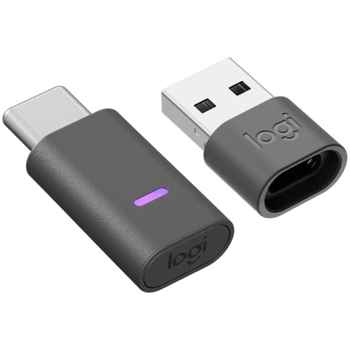 Професионални Bluetooth слушалки  Logitech Zone Wireless 2, Bluetooth 5.3, 40mm динамични, 48ч батерия, шумопотискане, Graphite 