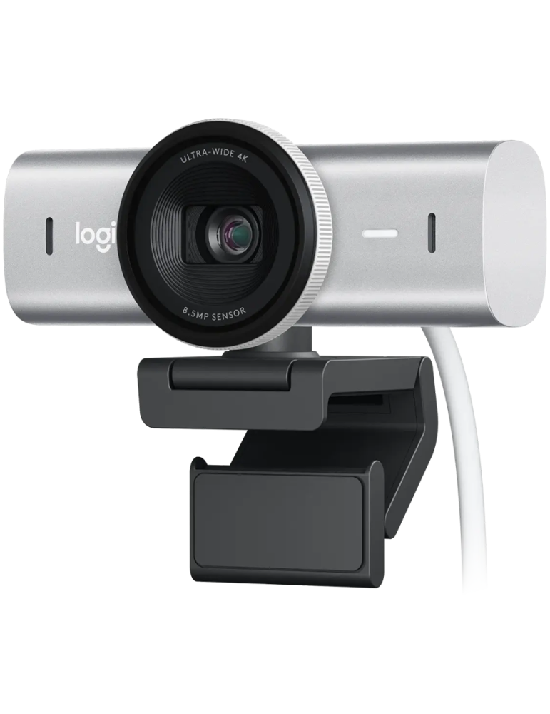 Професионална 4K уеб камера Logitech MX Brio, 4K 3840x2160 60fps, 8.5MP STARVIS CMOS, USB Type-C, Advanced Autofocus - 960-00155