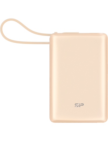 Външна батерия Silicon Power CP10, 10000mAh, 3 USB изхода, LED Display, Power Delivery - SP10KMAPBKCP101C - 1