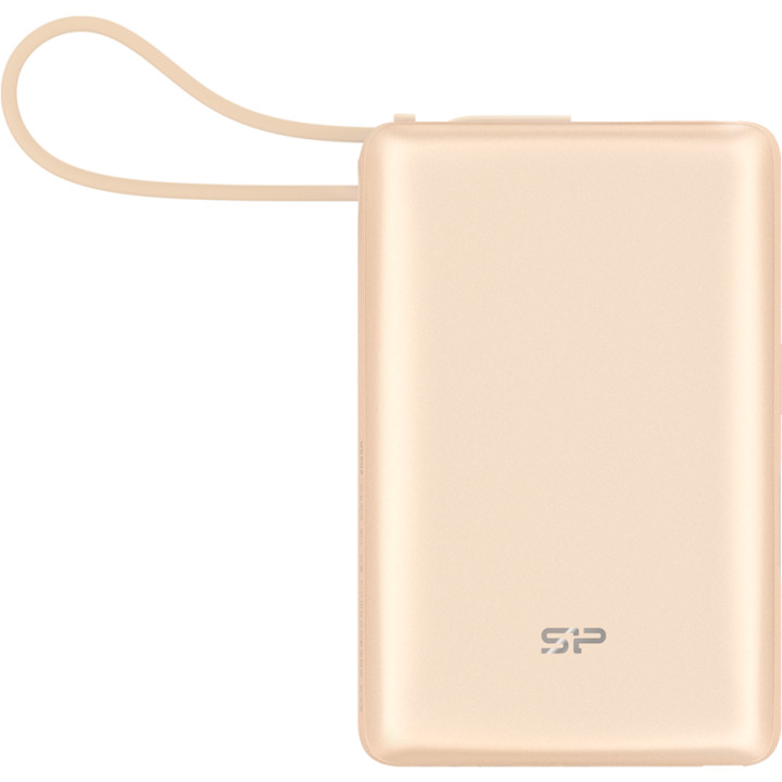 Външна батерия Silicon Power CP10, 10000mAh, 3 USB изхода, LED Display, Power Delivery - SP10KMAPBKCP101C - 1
