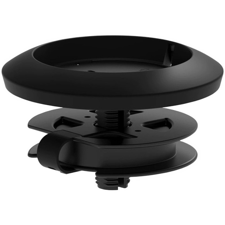 Настолен монтаж Logitech Rally Mic Pod, черен - 952-000002 - 1