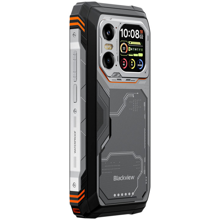 Смартфон BLACKVIEW XPLORE 1 Rugged BVXPLORE1_OR, 6.78" IPS 1080x2460 120Hz, MediaTek Dimensity 7050, 50MP+64MP, 16GB LPDDR5, 512