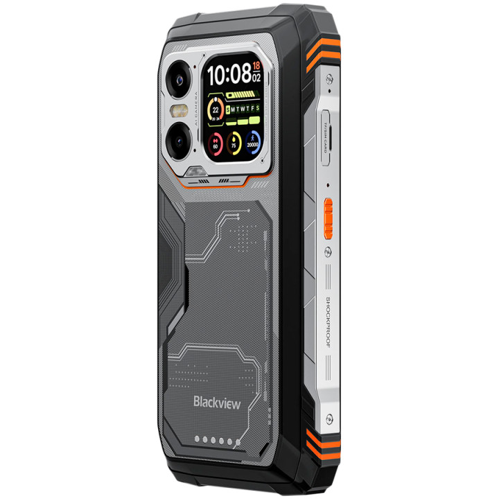 Смартфон BLACKVIEW XPLORE 1 Rugged BVXPLORE1_OR, 6.78" IPS 1080x2460 120Hz, MediaTek Dimensity 7050, 50MP+64MP, 16GB LPDDR5, 512