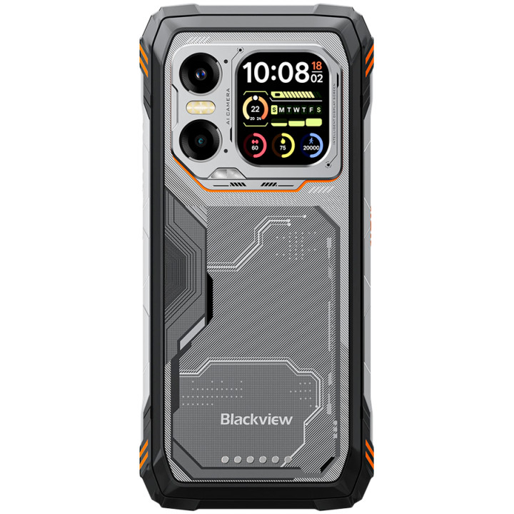 Смартфон BLACKVIEW XPLORE 1 Rugged BVXPLORE1_OR, 6.78" IPS 1080x2460 120Hz, MediaTek Dimensity 7050, 50MP+64MP, 16GB LPDDR5, 512