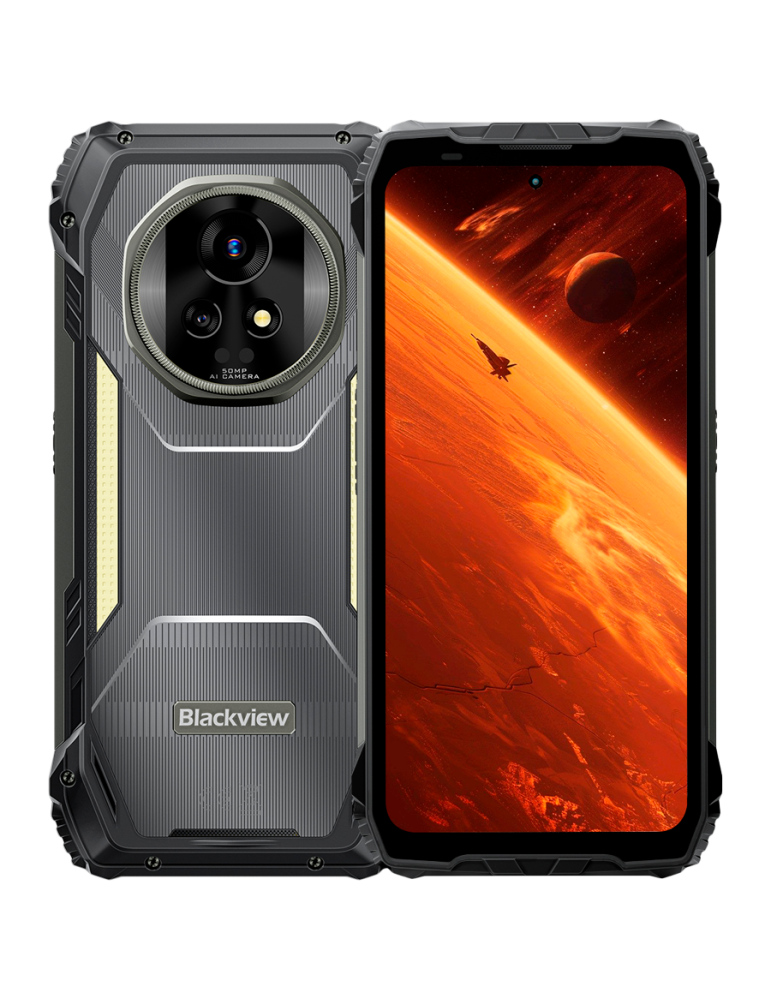 Смартфон Blackview XPLORE 2, 6.73" AMOLED 1440x3200 120Hz, Mediatek Dimensity 8300, 50MP+20MP, 16GB LPDDR5X, 1TB, Android 15, 20