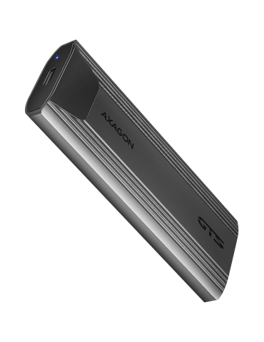 Външен диск AXAGON EEM2-GTS2, M.2 NVMe/SATA SSD, USB-C 3.2 Gen 2 10Gbps, алуминиева кутия - EEM2-GTS2 - 1