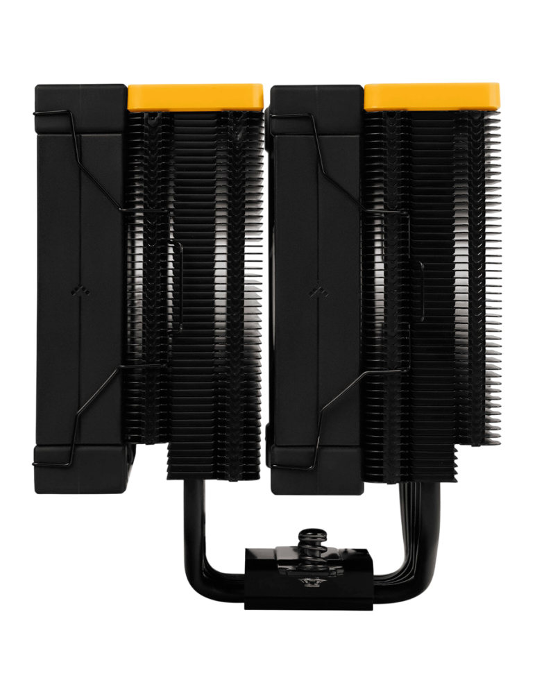 Охладител за процесор DeepCool AK620 Zero Dark Zoria, 2x120mm PWM, 6 тепловодни тръби, LGA1155/1150/1151/2011/2011-v3/2066/AM4/A