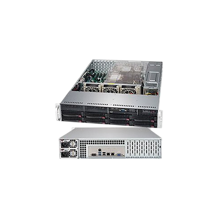 Сървър Supermicro SYS-6029P-TR, Intel Xeon Silver 4210R, 32GB DDR4, 2x1.92TB SSD SATA, RAID SAS 9361-8i - AS-6029P-TR-OTO-47BG -
