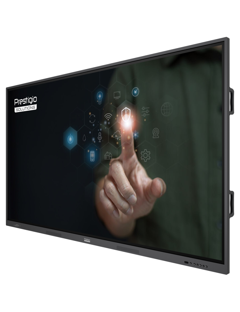 Интерактивен дисплей PRESTIGIO SOLUTIONS Multiboard 65" Light Series, 65" IPS 3840x2160 60Hz, ARM Quad Cortex A55, Mali-G52 MP2,