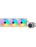 Водно охлаждане за процесор COUGAR Poseidon Vistek ARGB 360, 360mm AiO Liquid Cooling, 3x120mm вентилатора, LCD дисплей, Socket 