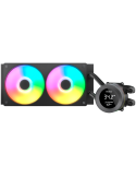 Водно охлаждане за процесор COUGAR Poseidon Vistek ARGB 240 AiO, 240mm Liquid Cooling, 2x120mm вентилатора, LCD дисплей, PWM Con