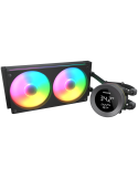 Водно охлаждане за процесор COUGAR Poseidon Vistek ARGB 240 AiO, 240mm Liquid Cooling, 2x120mm вентилатора, LCD дисплей, PWM Con