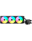 Водно охлаждане за процесор COUGAR Poseidon Vistek ARGB 360 AiO, Liquid Cooling, 3x120mm вентилатора, LCD дисплей, RGB LED, Sock