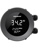 Водно охлаждане за процесор COUGAR Poseidon Vistek ARGB 360 AiO, Liquid Cooling, 3x120mm вентилатора, LCD дисплей, RGB LED, Sock