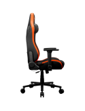 Геймърски стол COUGAR DEFENSOR F, Woven Fabric, 4D регулируеми подлакътници, Lumbar Arch, Black/Orange - CGR-DFF - 4