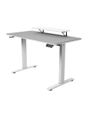 Геймърско бюро COUGAR E-STAR 120 Electrical, 120cm ширина, електрическо регулиране височина, LCD дисплей, бяло - CGR-E-STAR120-W