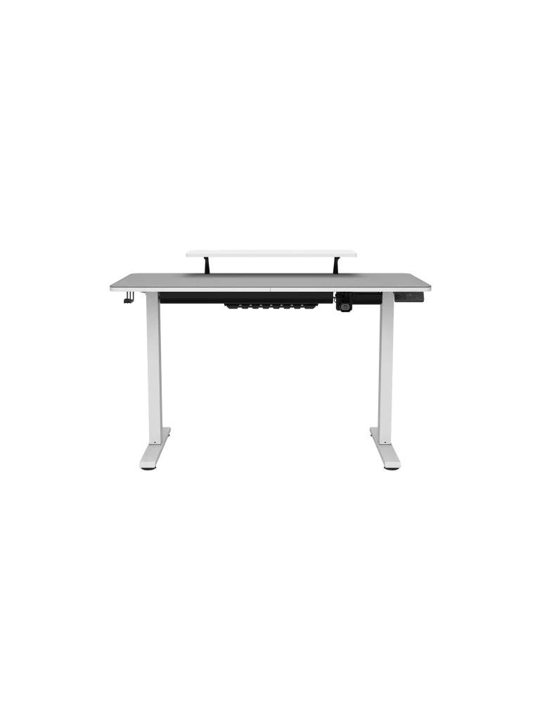 Геймърско бюро COUGAR E-STAR 120 Electrical, 120cm ширина, електрическо регулиране височина, LCD дисплей, бяло - CGR-E-STAR120-W