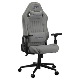 Геймърски стол COUGAR Explore Royal Ash F, Имитационен лен, Регулируема височина 450-550mm, 3D подлакътници, Поддръжка за глават