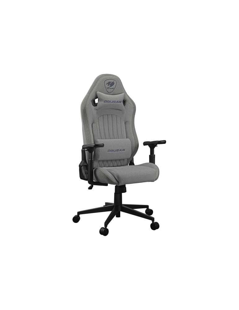 Геймърски стол COUGAR Explore Royal Ash F, Имитационен лен, Регулируема височина 450-550mm, 3D подлакътници, Поддръжка за глават