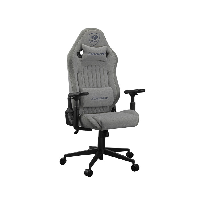 Геймърски стол COUGAR Explore Royal Ash F, Имитационен лен, Регулируема височина 450-550mm, 3D подлакътници, Поддръжка за глават