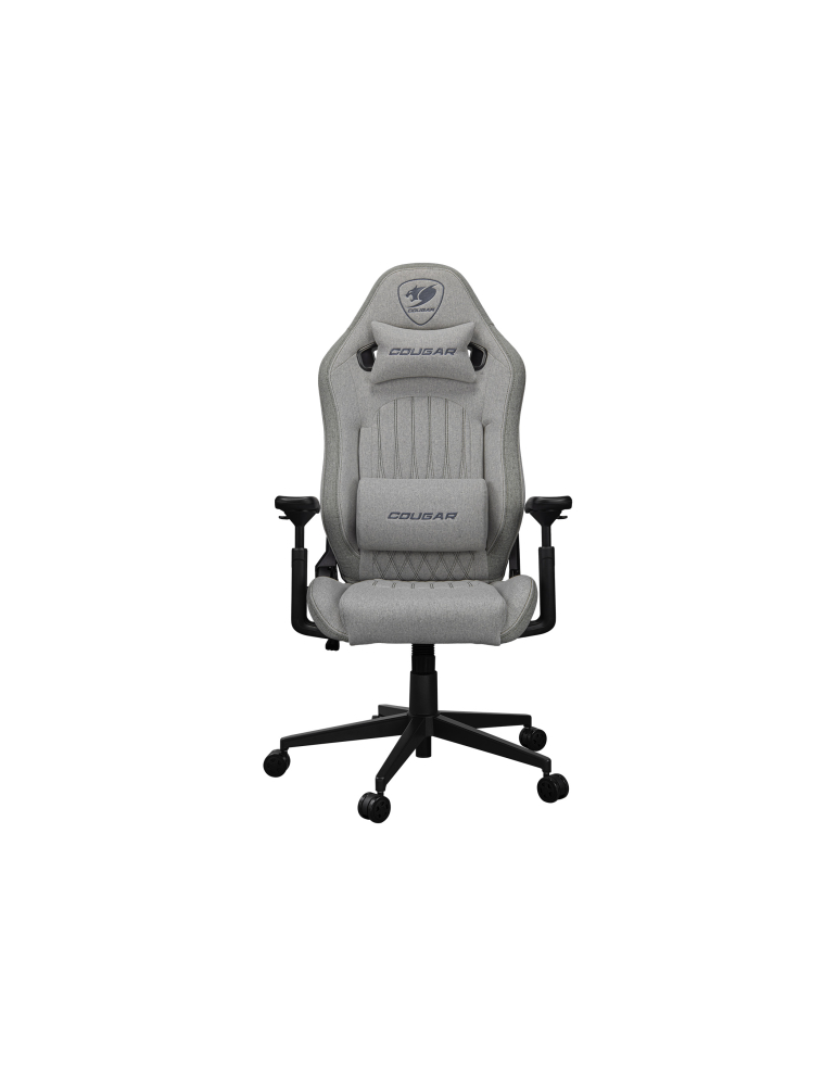 Геймърски стол COUGAR Explore Royal Ash F, Имитационен лен, Регулируема височина 450-550mm, 3D подлакътници, Поддръжка за глават