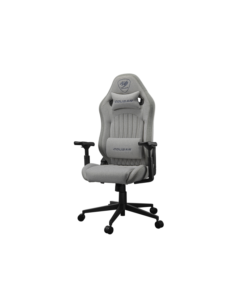 Геймърски стол COUGAR Explore Royal Ash F, Имитационен лен, Регулируема височина 450-550mm, 3D подлакътници, Поддръжка за глават