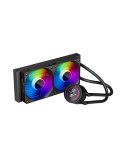Водно охлаждане за процесор 1stPlayer Thunderstorm TS4 240, 240mm водно охлаждане, 250W капацитет, медено водно съединение, Digi