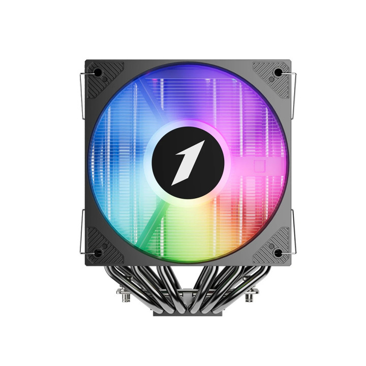 Охладител за процесор 1stPlayer CRYO CY12LD, Dual-Tower, LGA1851/AM5, 275W, ARGB - CY12LD-BK - 5