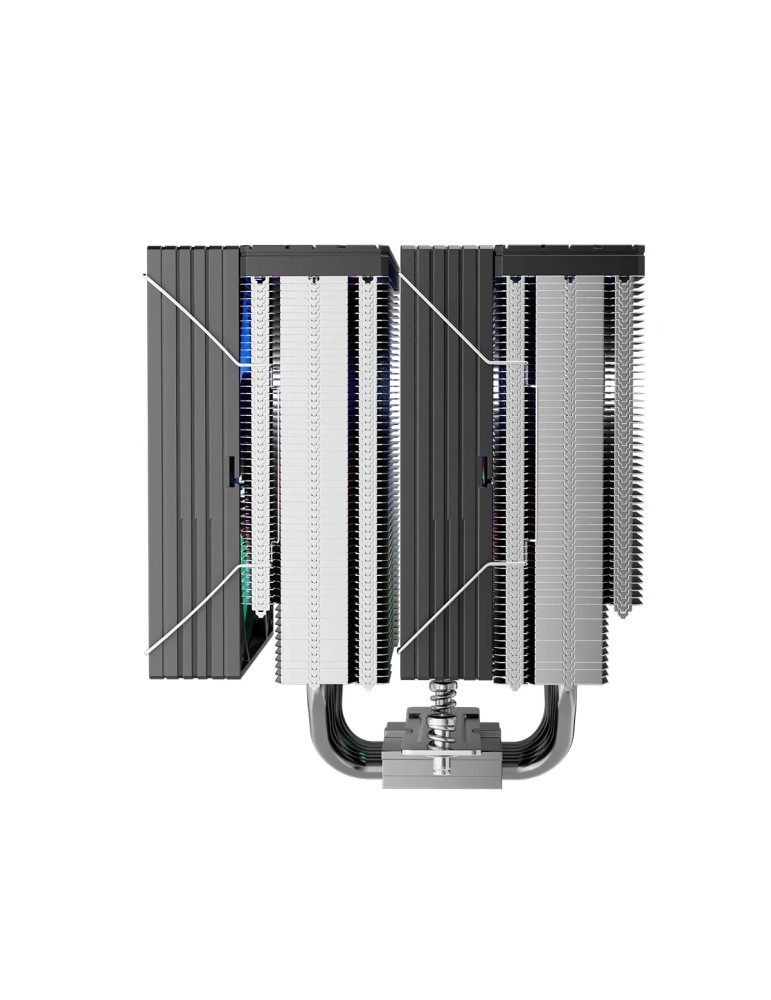 Охладител за процесор 1stPlayer CRYO CY12LD, Dual-Tower, LGA1851/AM5, 275W, ARGB - CY12LD-BK - 6