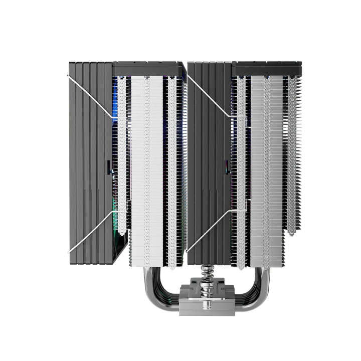 Охладител за процесор 1stPlayer CRYO CY12LD, Dual-Tower, LGA1851/AM5, 275W, ARGB - CY12LD-BK - 6