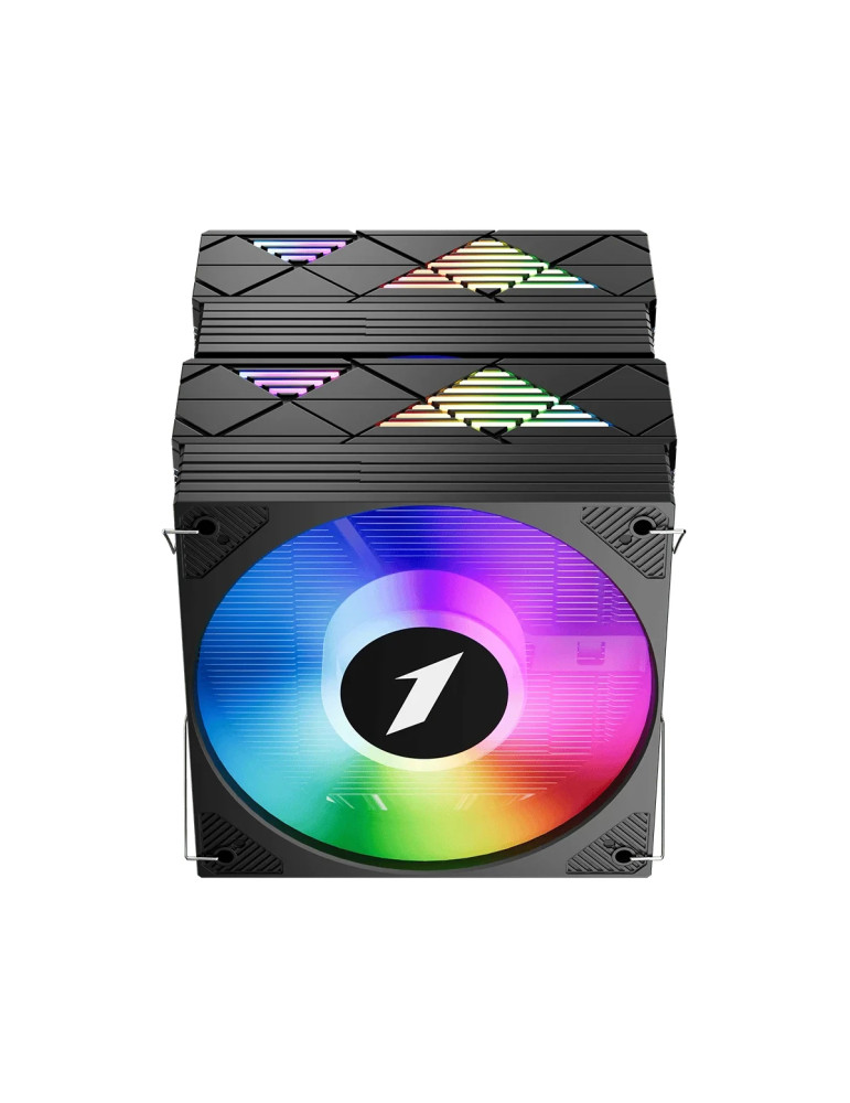 Охладител за процесор 1stPlayer CRYO CY12LD, Dual-Tower, LGA1851/AM5, 275W, ARGB - CY12LD-BK - 8