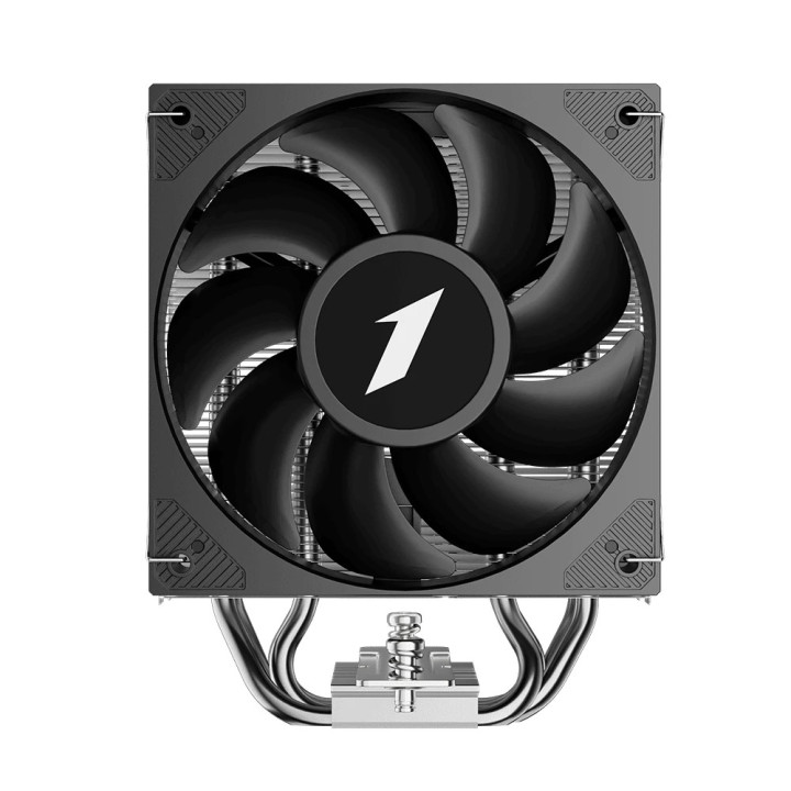 Охладител за процесор 1stPlayer CRYO CY12 Black, 120x120x25mm, 225W, Hydro bearing, LGA1851/AM5 - CY12-BK - 4