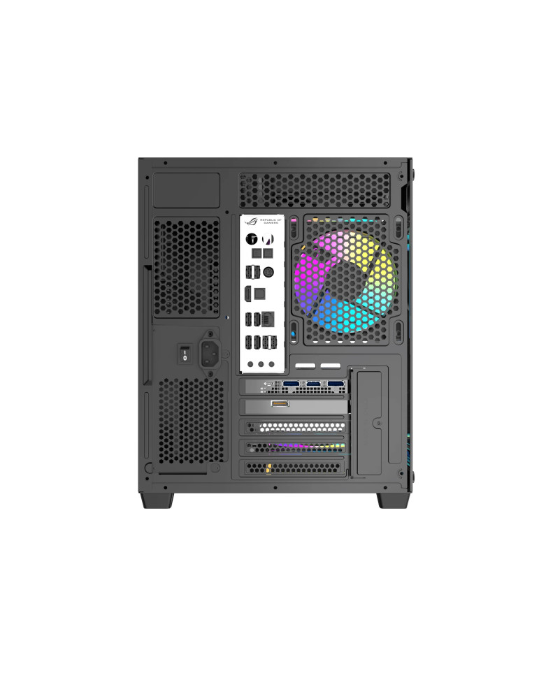 Кутия за компютър Darkflash B275 PRO, mATX Mini Tower, 6x120mm ARGB вентилатори, Tempered Glass - B275-PRO-6F-BK - 6