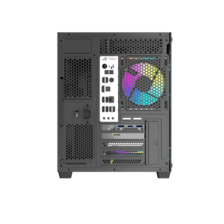 Кутия за компютър Darkflash B275 PRO, mATX Mini Tower, 6x120mm ARGB вентилатори, Tempered Glass - B275-PRO-6F-BK - 6