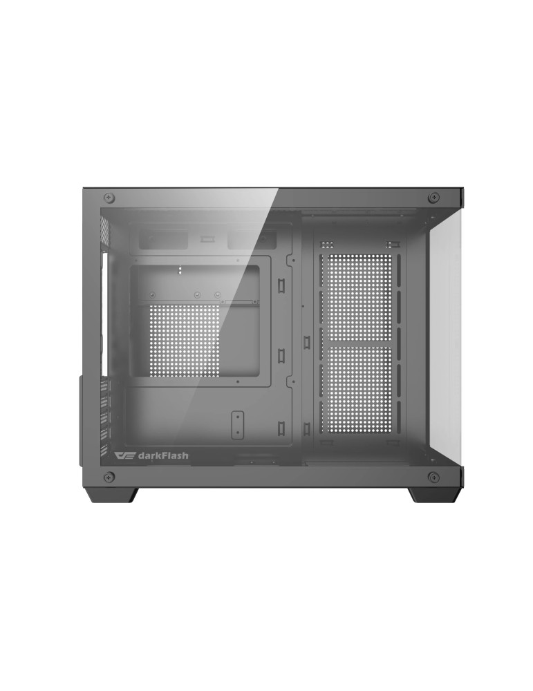 Кутия за компютър Darkflash B275 PRO, mATX Mini Tower, 6x120mm ARGB вентилатори, Tempered Glass - B275-PRO-6F-BK - 11