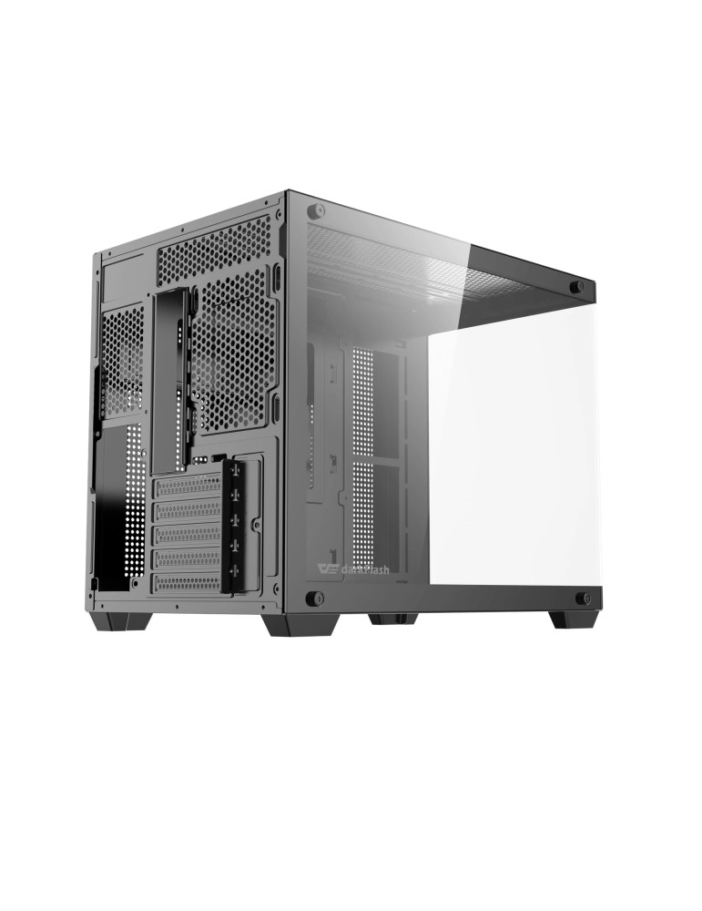 Кутия за компютър Darkflash B275 PRO, mATX Mini Tower, 6x120mm ARGB вентилатори, Tempered Glass - B275-PRO-6F-BK - 15