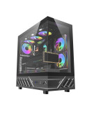 Кутия за компютър Darkflash DS950 Black, ATX Mid Tower, Tempered Glass, 6x 120mm A-RGB, 450x222x465mm - DS950-6F-BK - 2