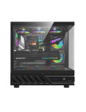 Кутия за компютър Darkflash DS950 Black, ATX Mid Tower, Tempered Glass, 6x 120mm A-RGB, 450x222x465mm - DS950-6F-BK - 3