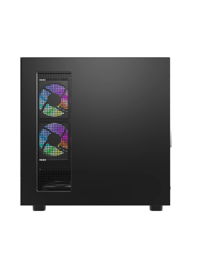 Кутия за компютър Darkflash DS950 Black, ATX Mid Tower, Tempered Glass, 6x 120mm A-RGB, 450x222x465mm - DS950-6F-BK - 6