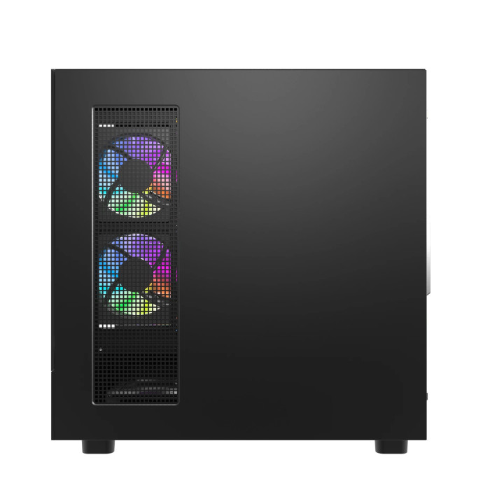 Кутия за компютър Darkflash DS950 Black, ATX Mid Tower, Tempered Glass, 6x 120mm A-RGB, 450x222x465mm - DS950-6F-BK - 6