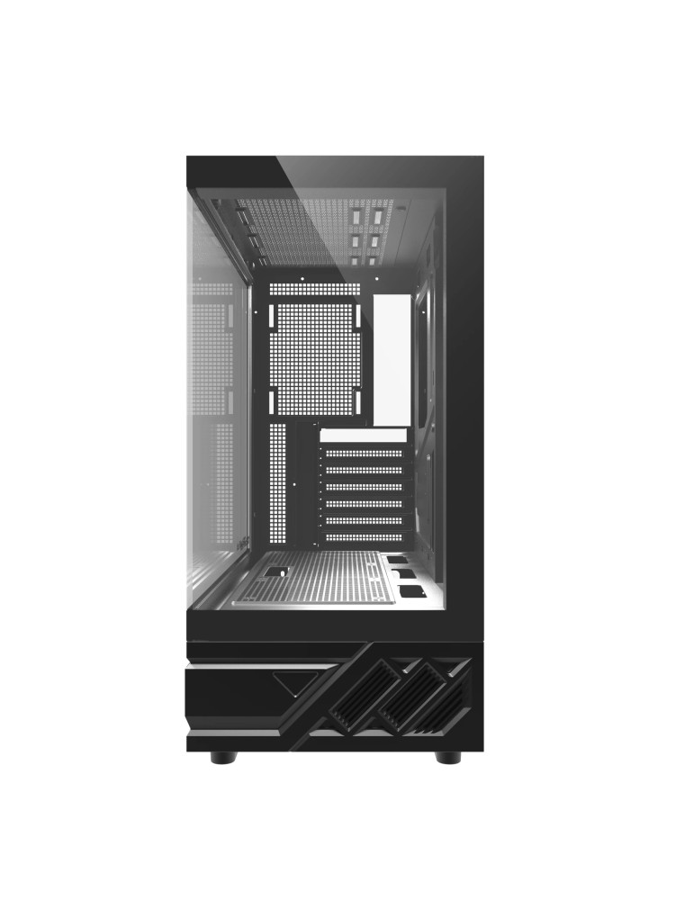 Кутия за компютър Darkflash DS950 Black, ATX Mid Tower, Tempered Glass, 6x 120mm A-RGB, 450x222x465mm - DS950-6F-BK - 15