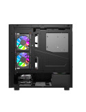 Кутия за компютър Darkflash DS950 Black, ATX Mid Tower, Tempered Glass, 6x 120mm A-RGB, 450x222x465mm - DS950-6F-BK - 21