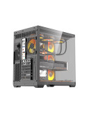Кутия за компютър Darkflash C280 Black, Middle Tower EATX, Tempered Glass, 7x ARGB вентилатори - C280-7F-BLACK - 6